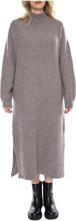 Minimum Maxi Jurk - Dames - Kleedjes - Grijs - 2XS - Kleedjes