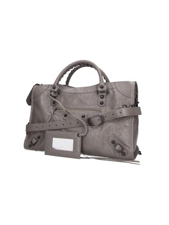 Balenciaga Womens Bags Grey Lamb Leather