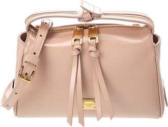 Dolce & Gabbana Logo Patent Satchel
