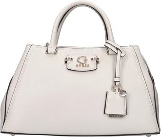 Guess Faux Leather Handbag - Dames - Handtassen - Beige - ONE Size - Leer - Tassen