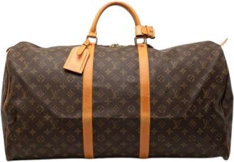 Louis Vuitton Pre-owned Weekend Bags, female, Brown, Size: ONE SIZE Pre-owned Keepall 60