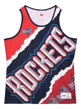 Mitchell & Ness Jumbotron 2.0 Houston Rockets round-neck tank top - Red