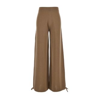 Max Mara Dames, Broeken, Bruin, Maat: XS