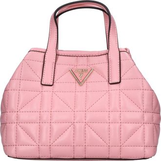Guess Latona Mini Tote - Dames - Shoppers - Roze - ONE Size - Leer - Tassen