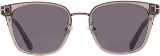 Tom Ford Smoke Square Sunglasses FT1248-K 96A 55