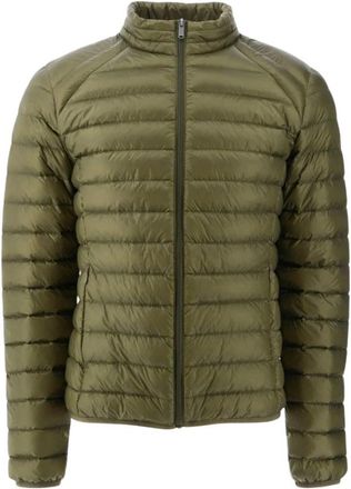 Jott Stijlvolle Jas - Heren - Winterjassen - Groen - 5XL - Leer - Jassen