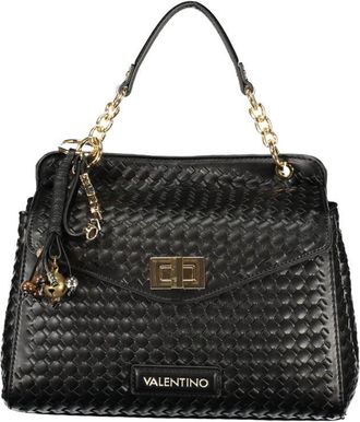 Valentino Black Polyurethane Womens Bag