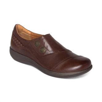 Apex Womens Karina Monk Strap Shoes In Brown