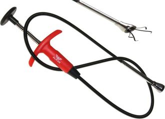 None 2 in 1 pinza flessibile per artigli/artigli di sollevamento/strumento di presa (sistema di pressione a molla) con sollevatore magnetico ad anello, 94