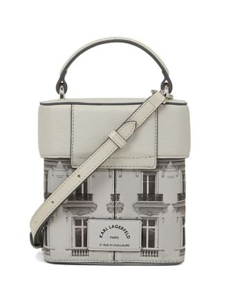 Karl Lagerfeld Rue St-Guillaume Maison tote bag - women - Recycled Polyurethane - One Size - Neutrals