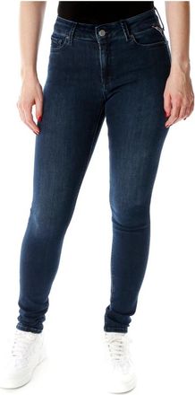 Replay Skinny Jeans - Dames - Skinny Jeans - Blauw - W24 L28 - Denim - Jeans