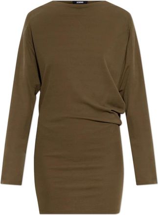 Jacquemus Dress Mistral - Dames - Korte kleedjes - Groen - S - Kleedjes