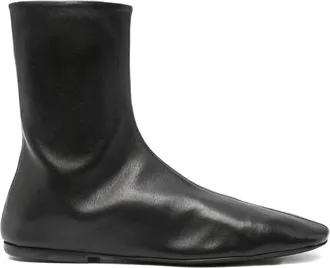 Dries Van Noten Flat Sole Ankle Boots