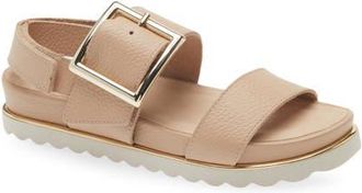 Chocolat Blu Caia Slide Sandal in Cream Leather at Nordstrom, Size 6.5-7Us