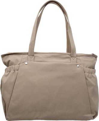 Generic Oxford Cloth Casual Side Cinch Shopper Bag Laptop Bag Lightweight Underarm Bag for Women Work Travel Office Daily Shopping