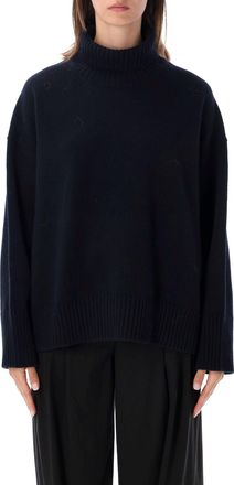 SOEUR Merino Wool Oversized Knit Crewneck Sweater