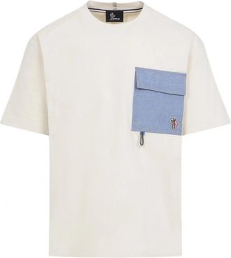 Moncler DYNAMICS POOCKET T SHIRT Size: XXL, colour: WHITE