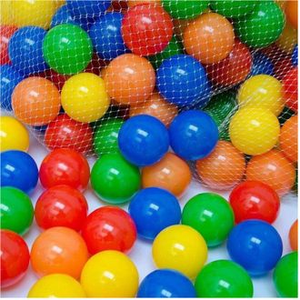 Trade Shop Trade Shop - 40 Piezas Juego Suave Pl&aacute;stico Bolas De Colores Piscina Ni&ntilde;os Ni&ntilde;os 18 Meses