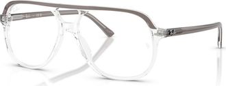 Ray-Ban 56mm Square optical glasses in Grey at Nordstrom