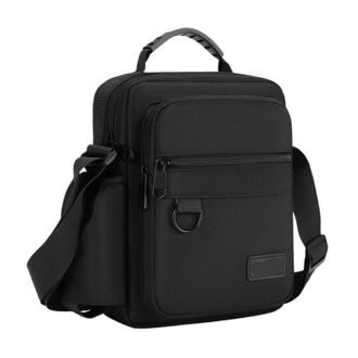 Generic Compatible For Mens Bag Handbag Crossbody Bags Easy(Black)
