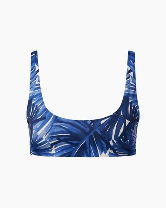 Onia Scoop Bikini Top in Deep Ultrmarine at Nordstrom, Size X-Small