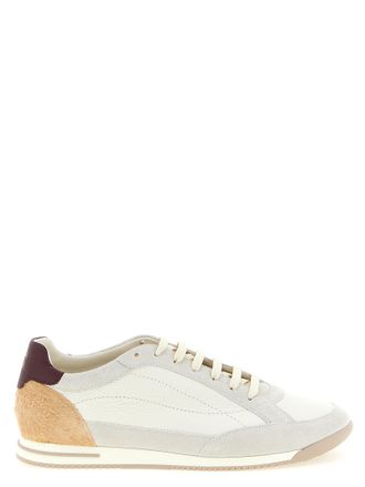 Brunello Cucinelli Mens Deer And Suede Sneakers