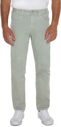 Liverpool L.A. Kingston Modern Straight Leg Jeans in Seafoam at Nordstrom, Size 32 X 34