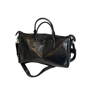 Generic Compatible For Women Travel Handbag Waterproof Luggage Shoulder Bag Large Capacity Gym Fitness Sports Duffel Weekend Training Yoga Pack(Black B)