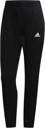 adidas (WMNS) adidas Training Knitted Pants Asia Sizing Black EH3893