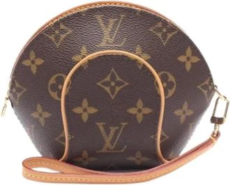 Louis Vuitton Pre-owned Clutches, female, Brown, Size: ONE SIZE Pre-owned Vintage Canvas Clutch