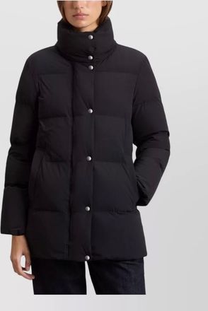 Woolrich quilted high-neck midi down jacket