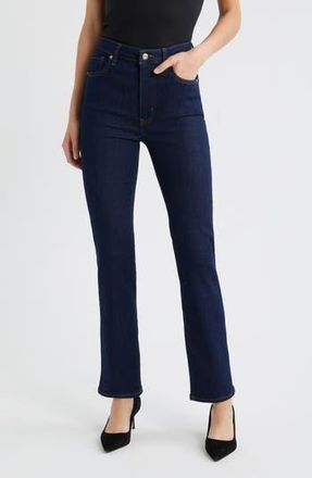 Frame Denim The Pencil High Waist Slim Straight Leg Jeans in Rinse at Nordstrom Rack, Size 29