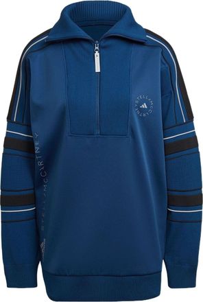 adidas (WMNS) adidas by Stella McCartney Knit Mix Pullover Blue HG1264