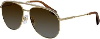Swarovski Womens Sk7005 58Mm Polarized Sunglasses