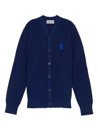 Études Studio Boris cardigan - men - Cotton/Wool - S - Blue