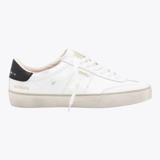 Golden Goose White And Black Leather Soul-Star Sneakers