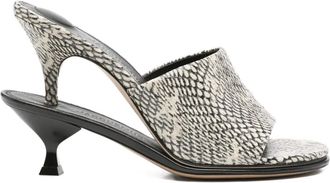 Jacquemus Sandali Les Double Hi 115mm - Toni neutri