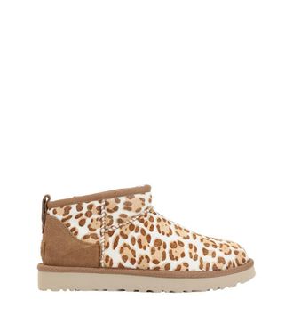 UGG Brown Animal Print Boots