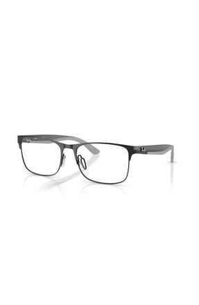 Ray-Ban 55mm Rectangle optical glasses in Black at Nordstrom