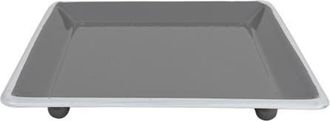 Foreside Home And Garden Square Shaped Trinket Tray Gray Metal at Nordstrom