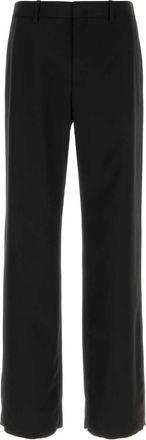 Gucci Black Flat Front Pants