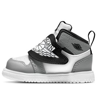 Nike Jordan (TD) Air Jordan 1 Sky logo White Black Grey BQ7196-102