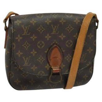 Louis Vuitton Tweedehands Canvas Louis Vuitton tassen - Dames - Pre-owned - Bruin - Maat: ONE Size Leer