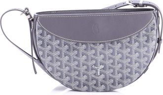 Goyard Hirondelle Shoulder Bag Coated Canvas and Leather