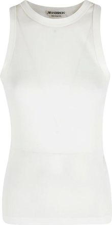 J.W.Anderson Dames, Tops, Wit, Maat: S