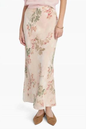 Favorite Daughter Favorite Skirt In Light Peach Rose