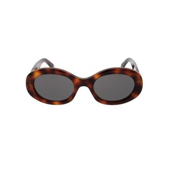 Celine Sunglasses, unisex, Brown, Size: ONE SIZE Oversized Round Sunglasses