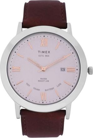 Timex Classic Quartz Silver Dial Ladies Watch TW2U82400