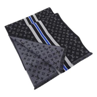 Louis Vuitton Pre-owned Scarves, unisex, Black, Size: ONE SIZE Pre-owned Fabric scarves