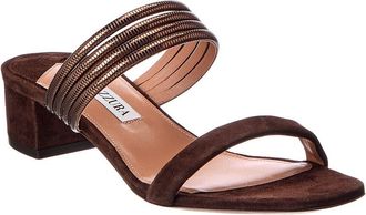 Aquazzura Collier 35 Suede Sandal